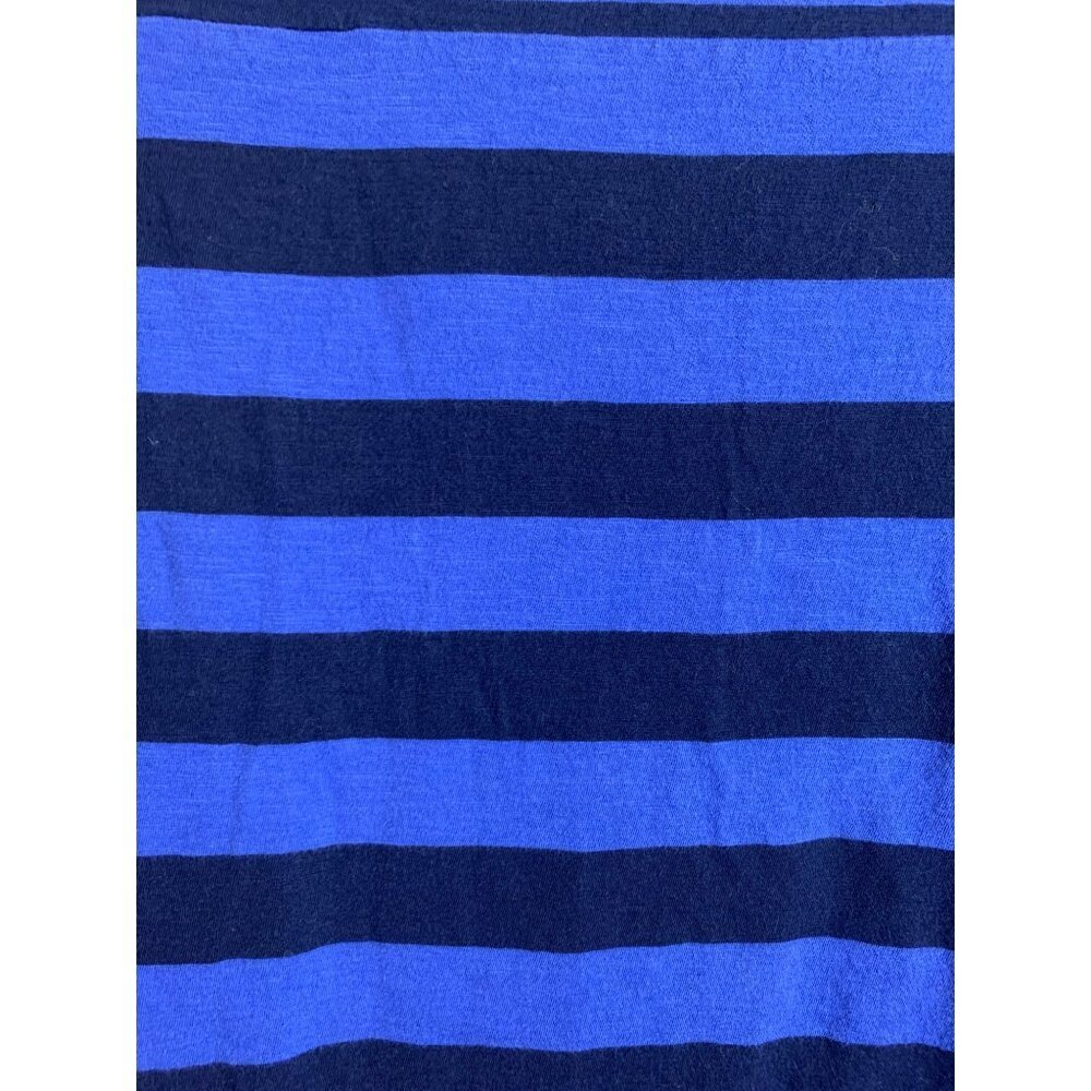 Motherhood Maternity Striped Long Sleeve T-Shirt Size Large Blue AE2 - Picture 3 of 5